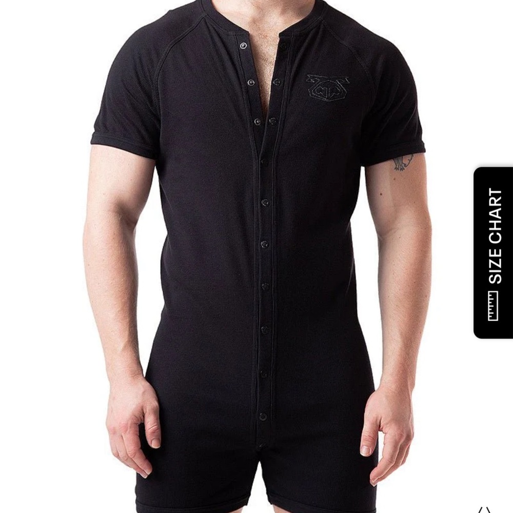Nasty Pig Black Union Suit Cutoff